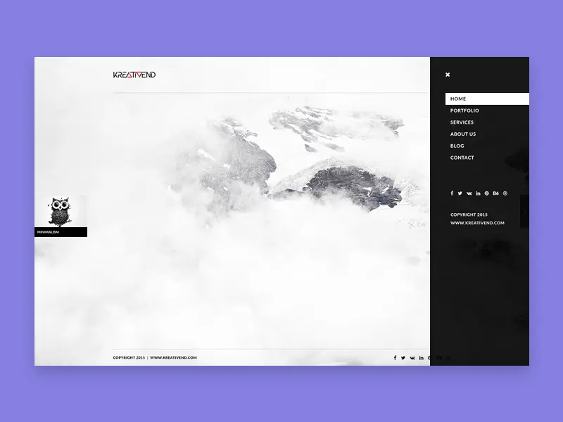 Kreativend Portfolio Template