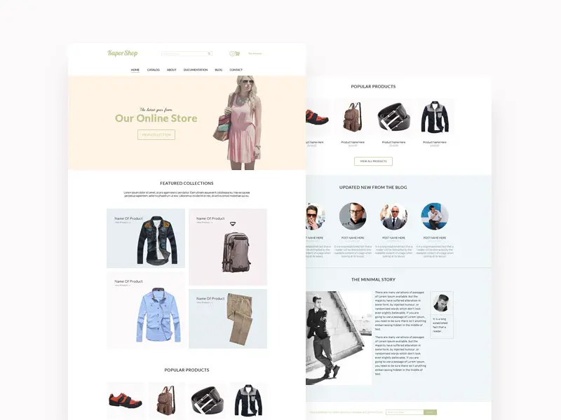 KaporShop eCommerce Template