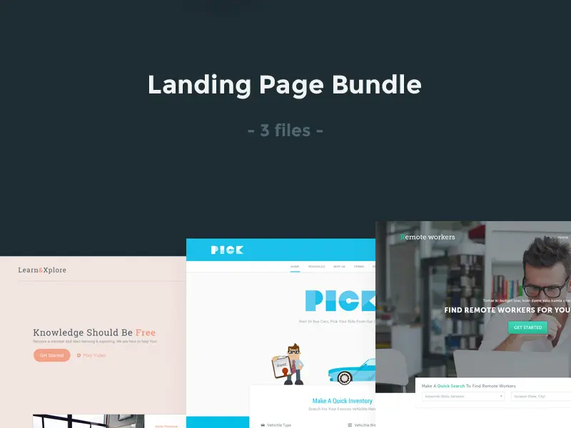 Landing Page Bundle