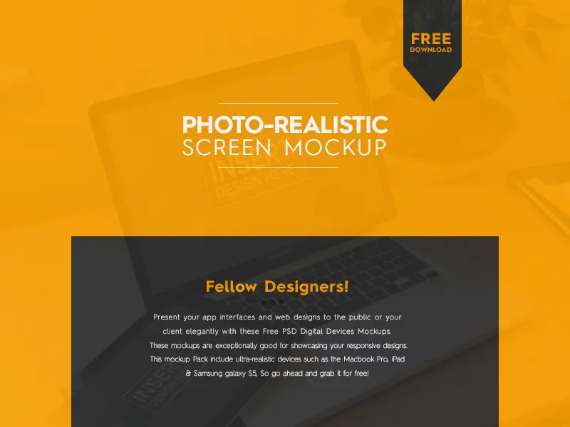 Photo realistic Mock up Pack