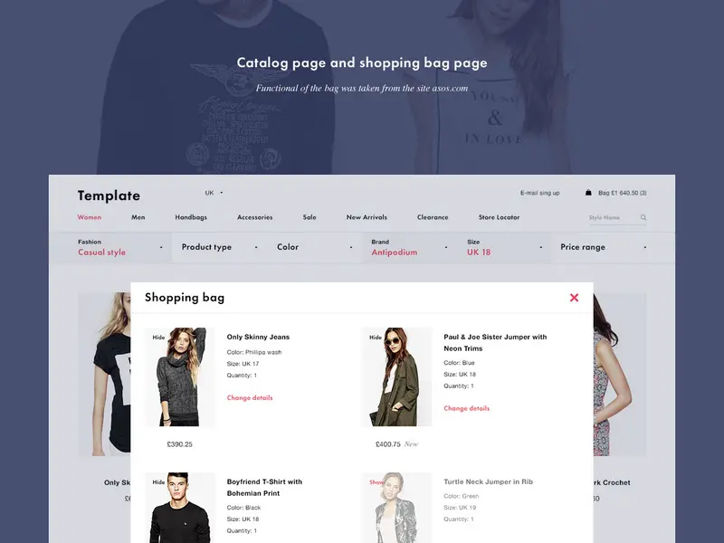 Shop Template