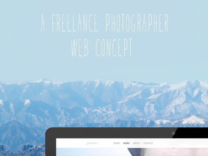 Freelance Photographer Theme