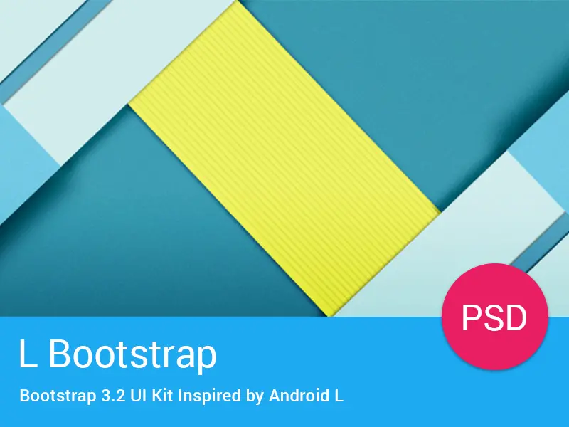 Bootstrap UI Kit Inspired by Android