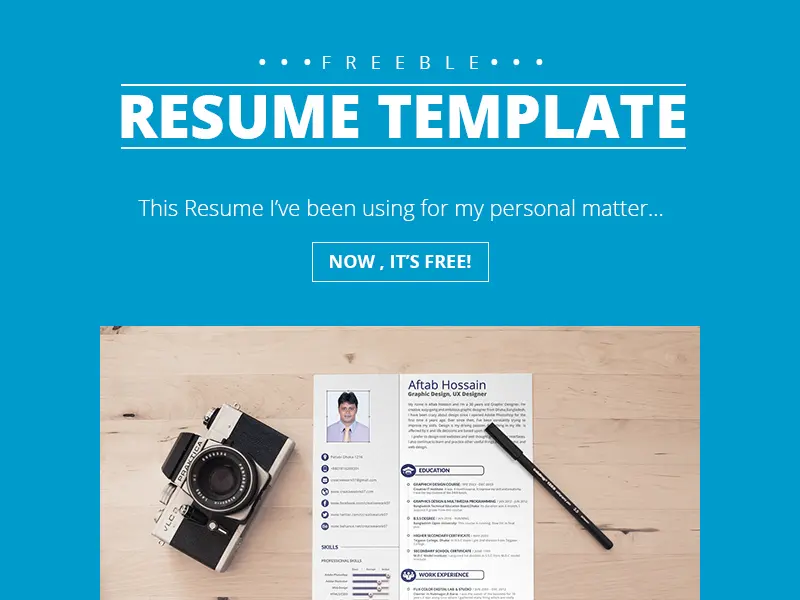 2 Page Resume Template