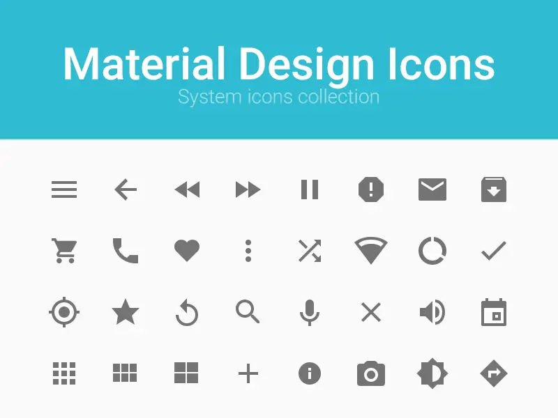 Material Design Icons