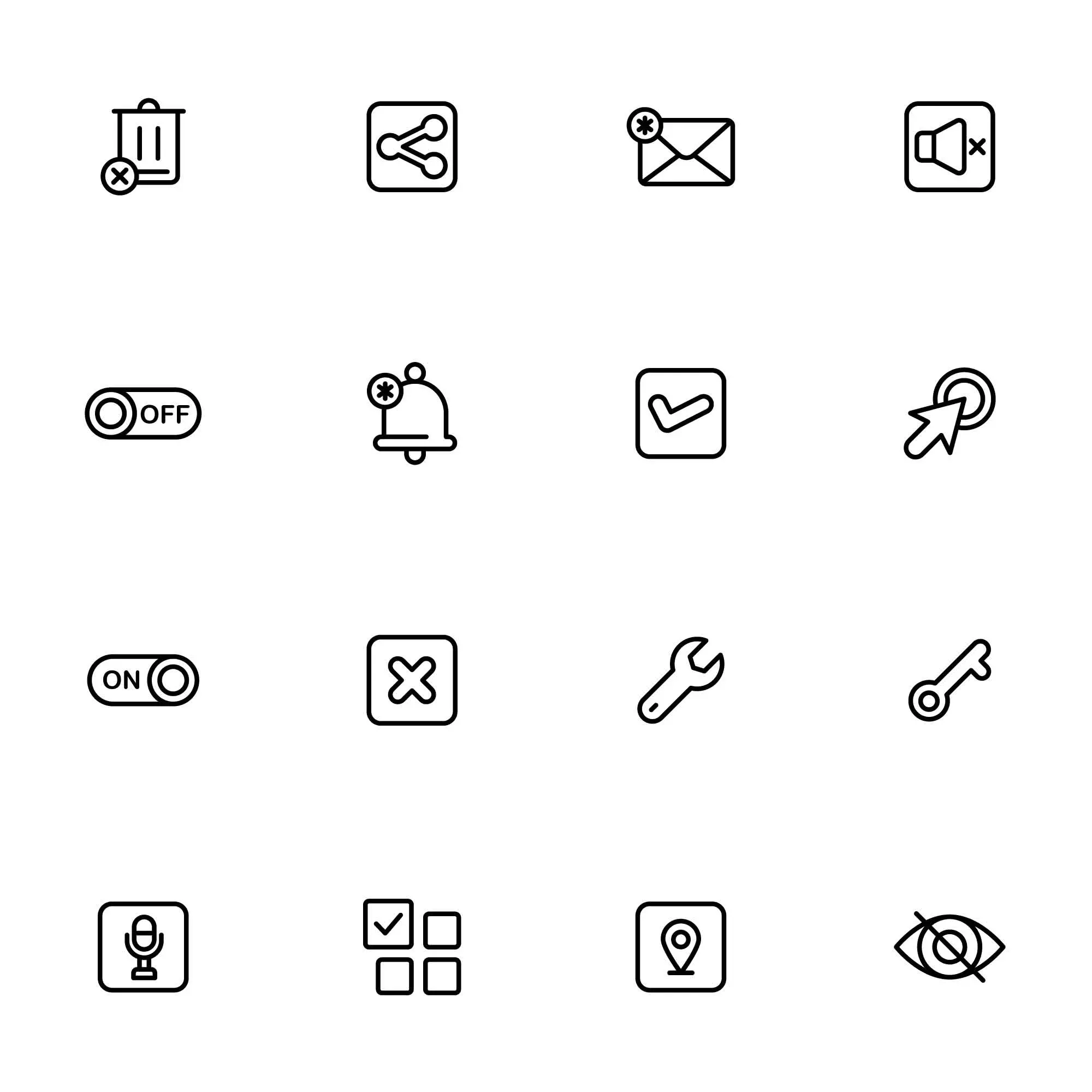 32 Web Button Icons