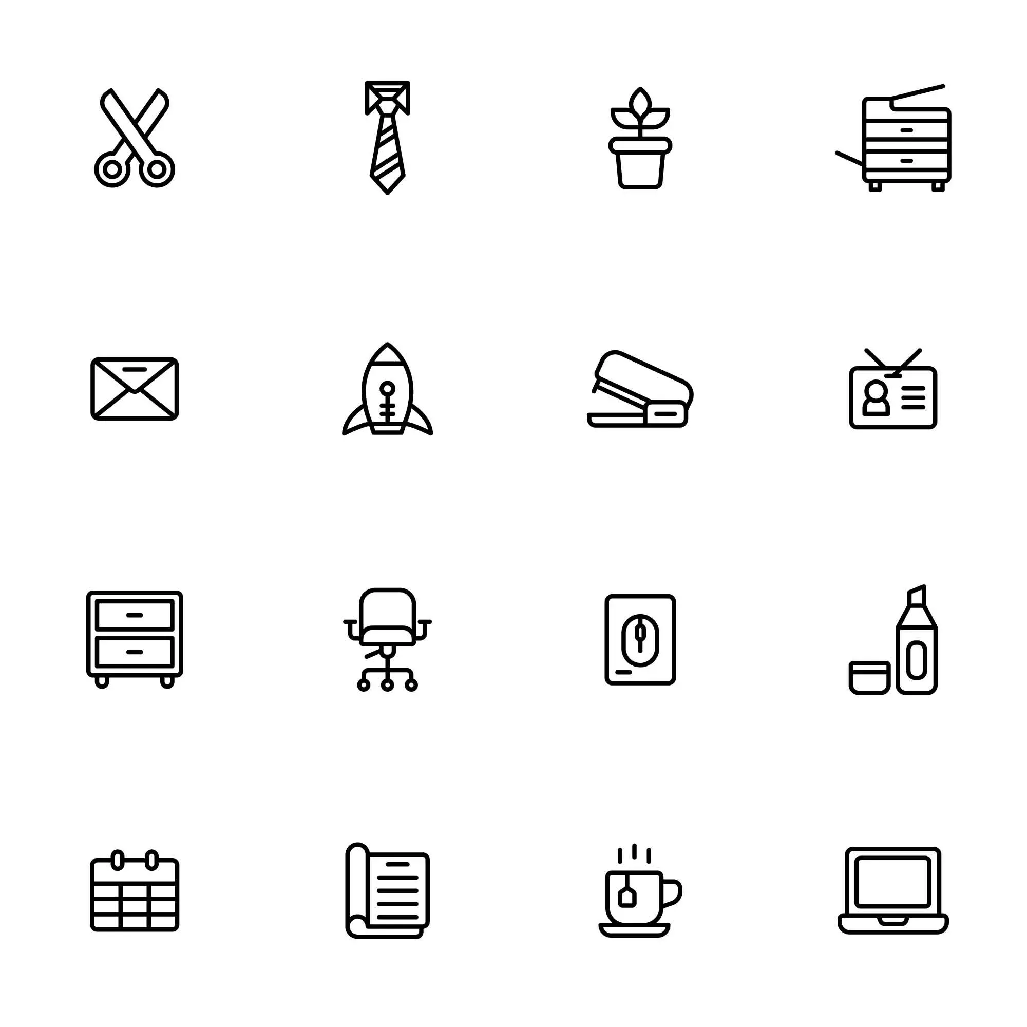 32 Workplace Icons