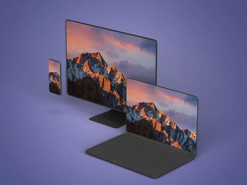 MacBook Archive Mockup