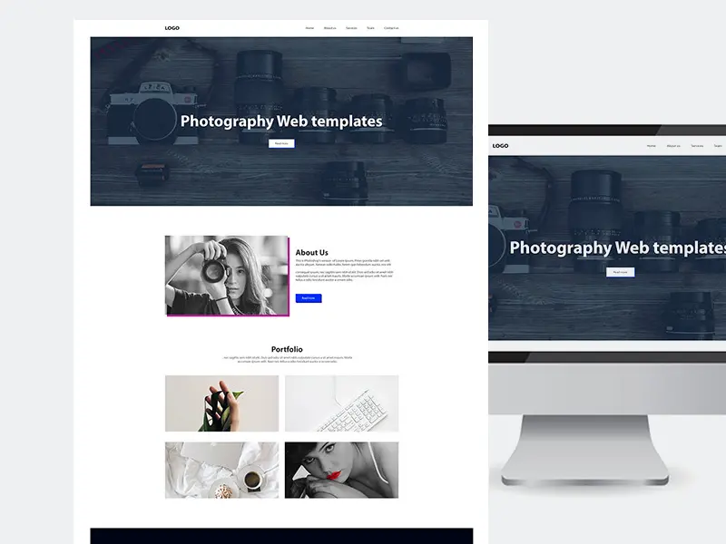 Photography Web Templates