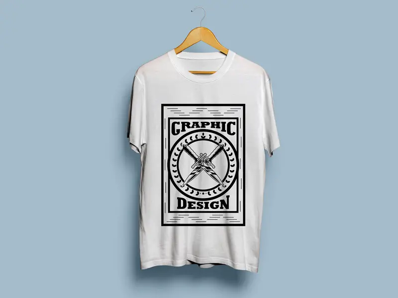 T shirt Design Mockup