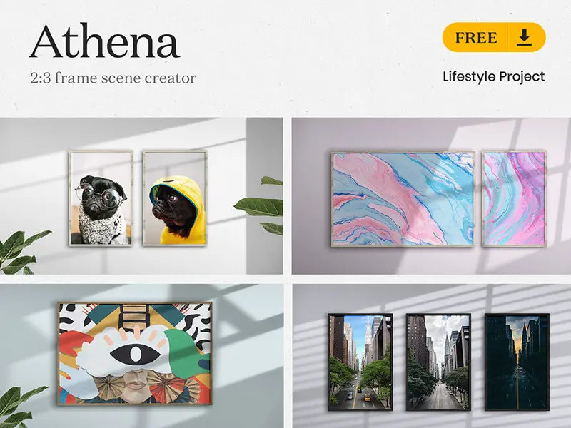 23 Frame Scene Creator Athena