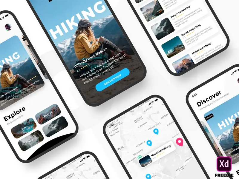 Adobe Xd Activity App Design