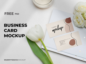 Business Card Free Mockup