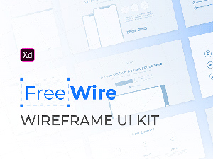 Free Wireframe Kit For Adobe XD | FreeWire