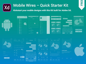 Xd Wireframing Kit For Mobile Apps | Mobile Wires