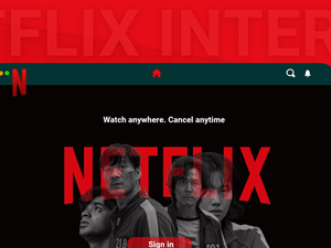 Netflix Web Login UI Redesign Concept