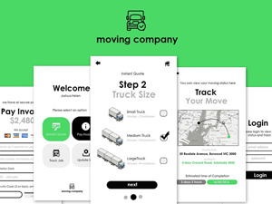 Moving App UI Kit