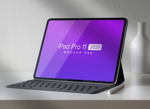 Shadow Overlay iPad Pro 11 2020 Mockup