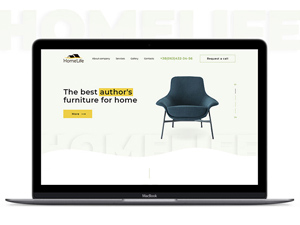 Homelife Website Template & UI Kit<
