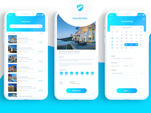 Hotel Booking App UI Kit | Bokify
