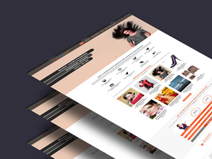 GoClippingPath Landing Page PSD Template