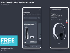 Electronics Ecommerce App