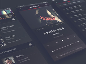 Philomela - iPhone 6 Music Player