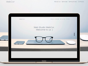 Webcor Landing Page Template