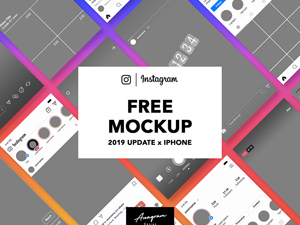 Instagram Mockup 2019<