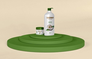 Spa Cosmetics Conditioner & Cream Jar Mockup