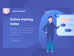 University Website Template | Lending Design