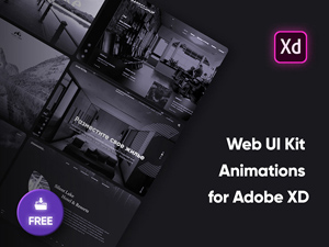 Web UI & Animations For Adobe Xd