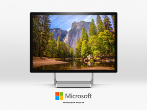 Microsoft Surface Mockup<
