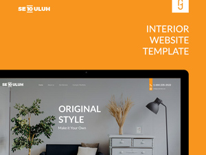 Interior Design Web Template<