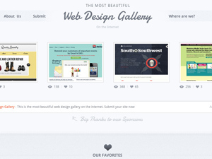 Web Design Gallery Template