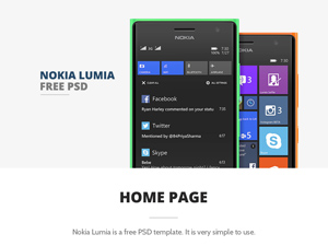 Nokia Lumia Template