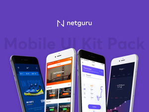 Mobile UI Kit Pack