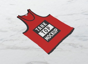 Tank Top / Sleeveless Shirt Mockup Set<
