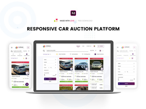 Responsive Car Auction Platform Template