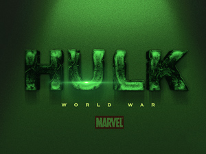 Incredible Hulk Text Style & Effect For Photoshop<