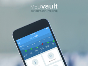 MEDvault Concept App
