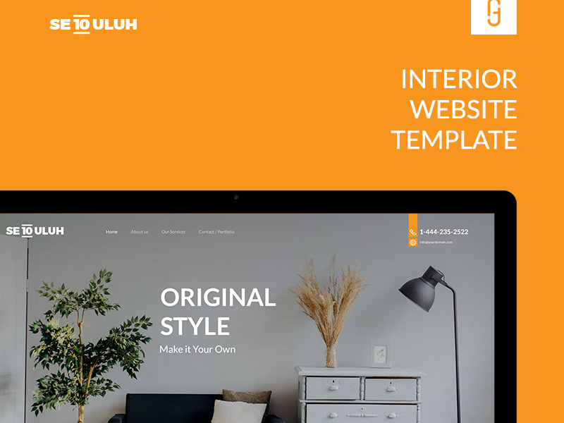 Interior Design Web Template